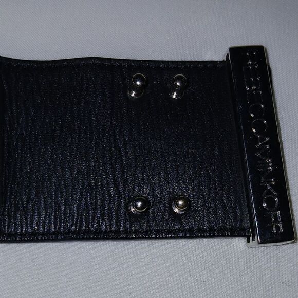 Rebecca Minkoff Black and Silver Studded Bracelet - Picture 5 of 10